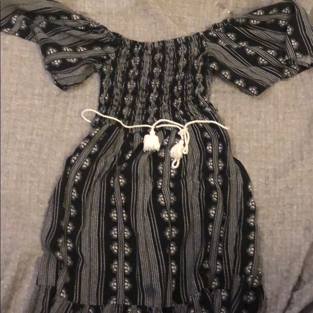 Black and white dress!